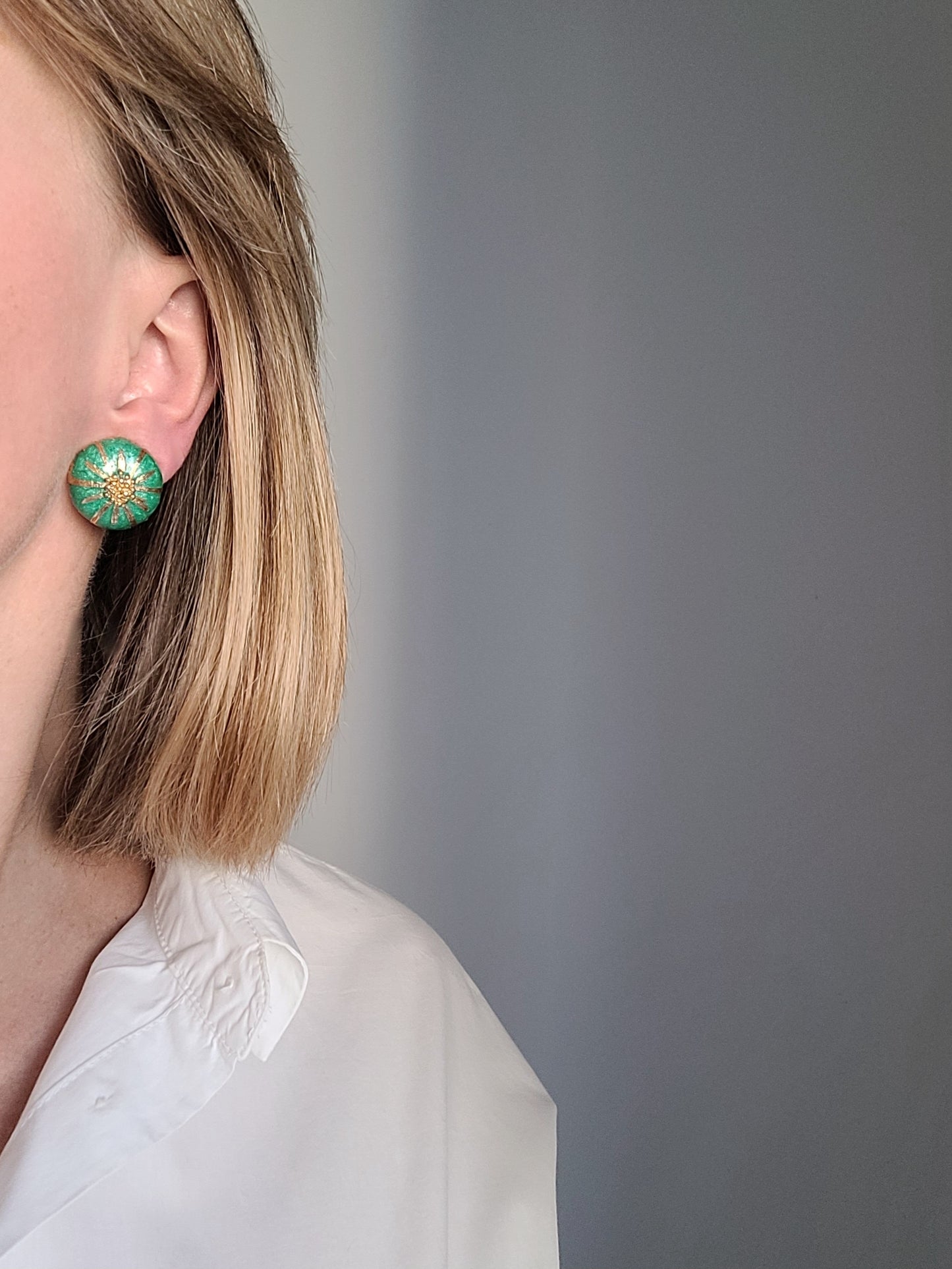 Orena Paris - Boucles d'oreilles vintage