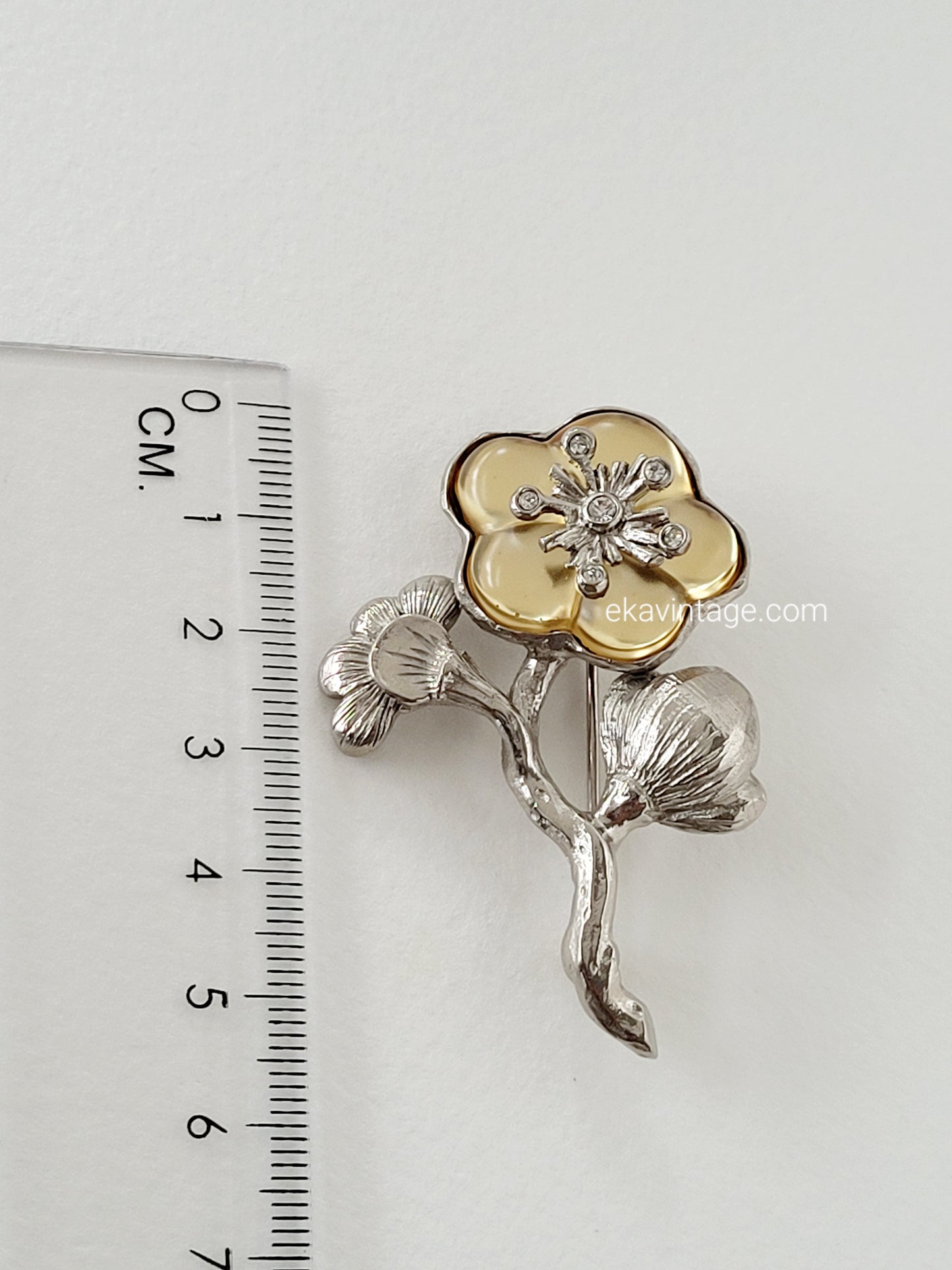 Kenzo Paris - Broche vintage Fleur