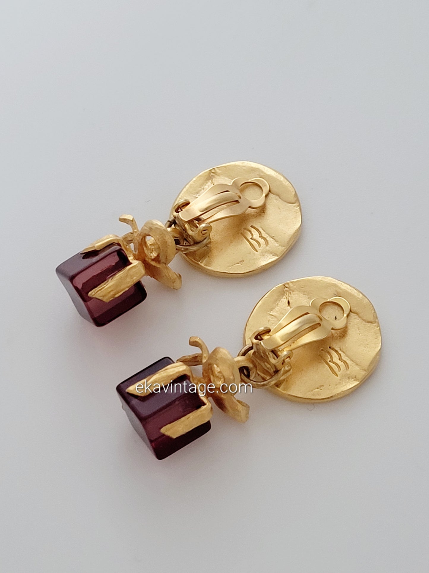 Biche de Bere - Boucles d'oreilles vintage