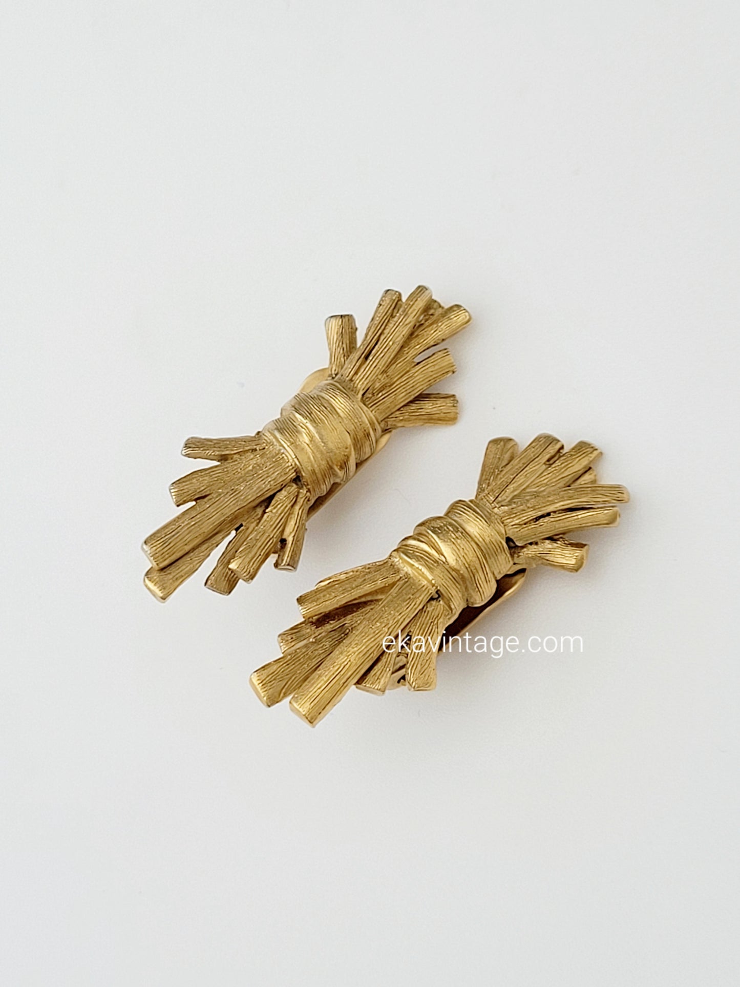 Hanae Mori - Boucles d'oreilles vintage