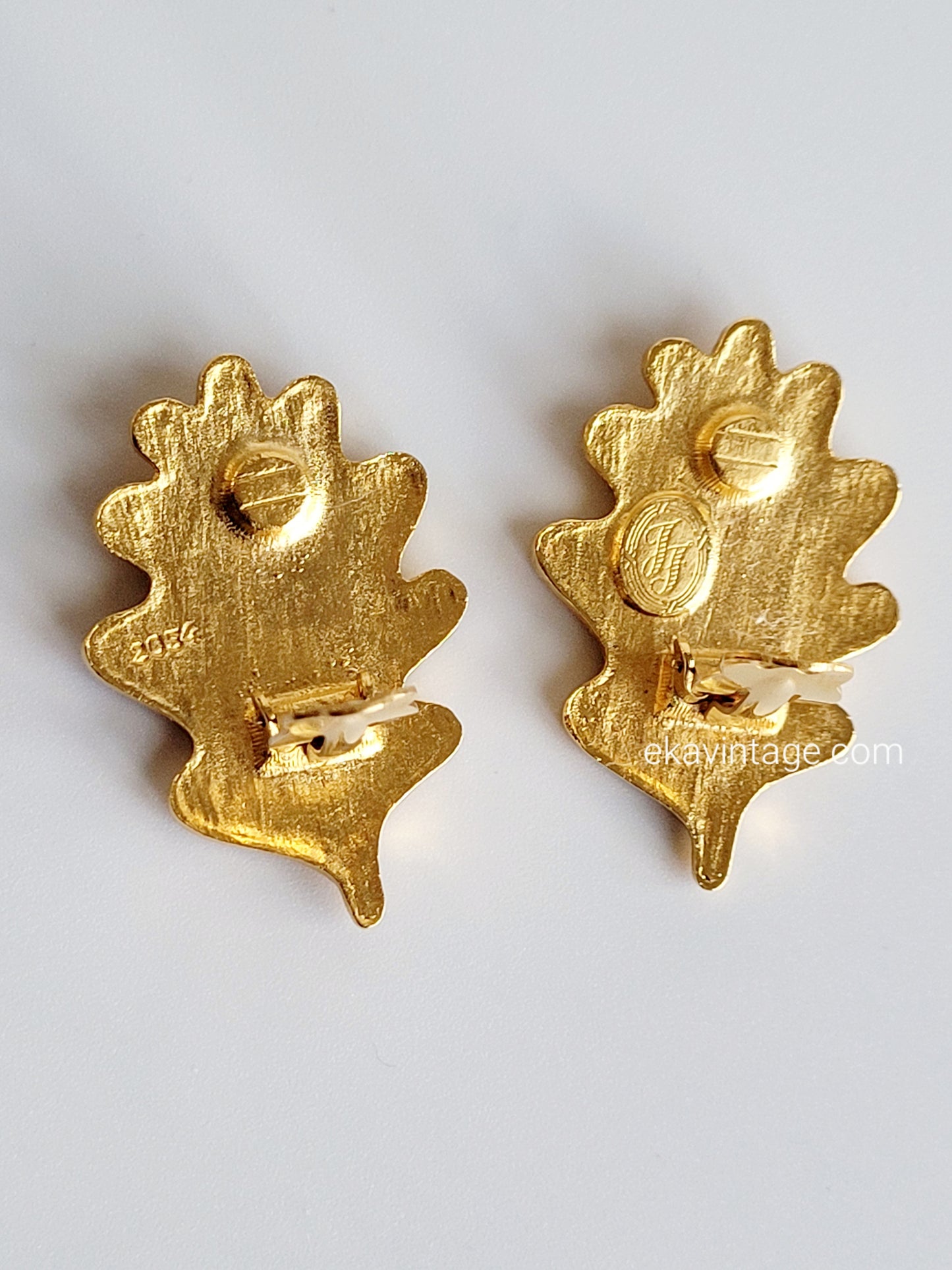 Ines de la Fressange - Boucles d'oreilles vintage