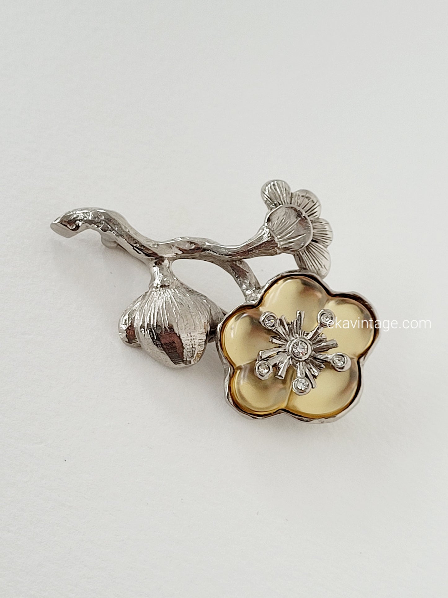 Kenzo Paris - Broche vintage Fleur