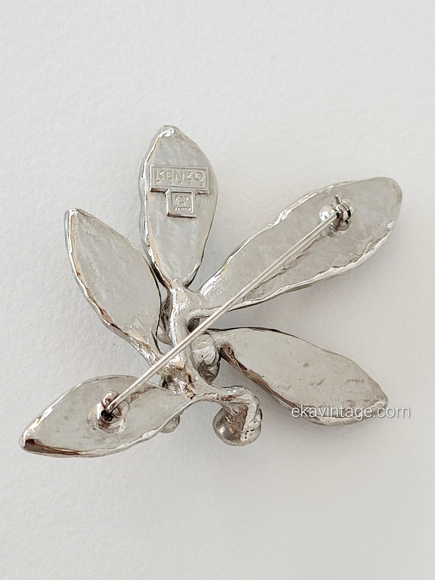 Kenzo Paris - Broche vintage Grande fleur
